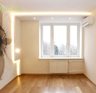 Ремонт двухкомнатной квартиры 51 кв. м в современном стиле. Фото проекта