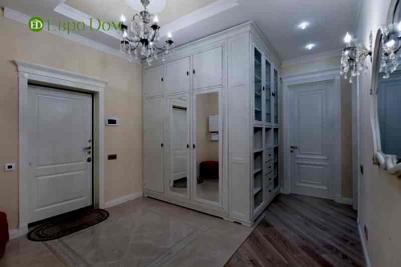 Ремонт трёхкомнатной квартиры. Интерьер в классическом стиле. Фото 03