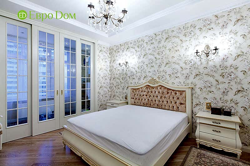 Ремонт трёхкомнатной квартиры. Интерьер в классическом стиле. Фото 04