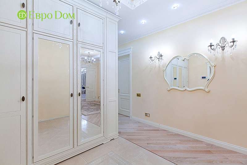 Ремонт трёхкомнатной квартиры. Интерьер в классическом стиле. Фото 05