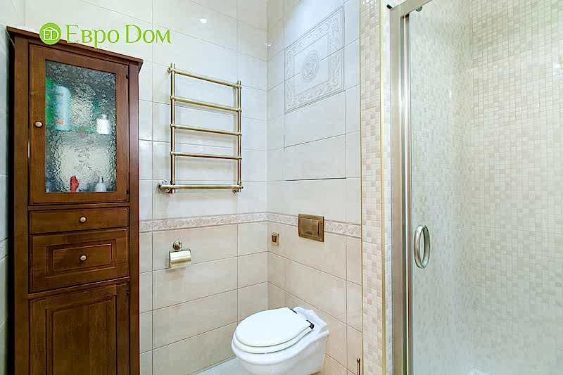 Ремонт трёхкомнатной квартиры. Интерьер в классическом стиле. Фото 08