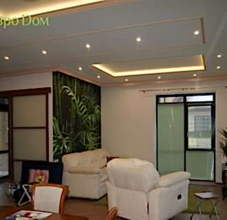 Ремонт коттеджа 115 кв. м в современном стиле. Фото проекта