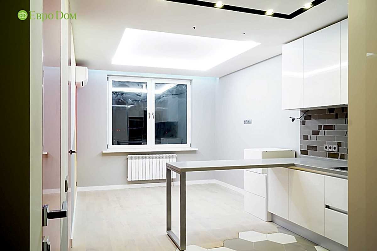 Ремонт однокомнатной квартиры 50 кв. м в современном стиле. Фото 05