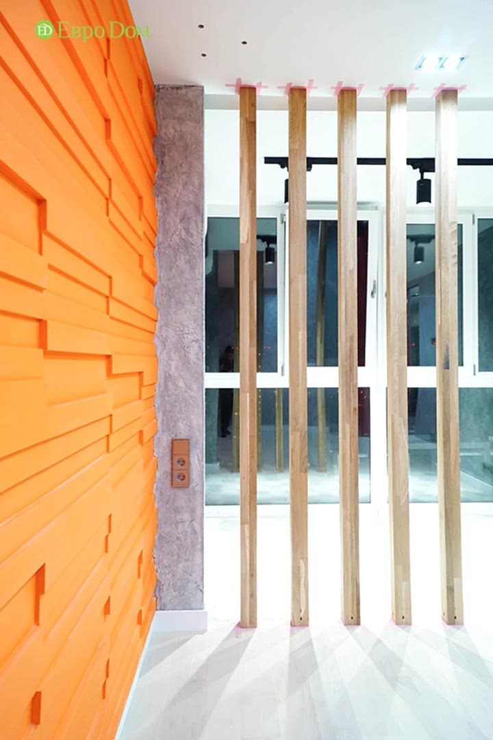 Ремонт однокомнатной квартиры 50 кв. м в современном стиле. Фото 08