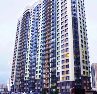 Ремонт однокомнатной квартиры 50 кв. м в современном стиле. Фото проекта