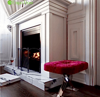 Ремонт трехкомнатной квартиры 135 кв. м в классическом стиле. Фото проекта