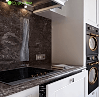 Ремонт трехкомнатной квартиры 135 кв. м в классическом стиле. Фото проекта