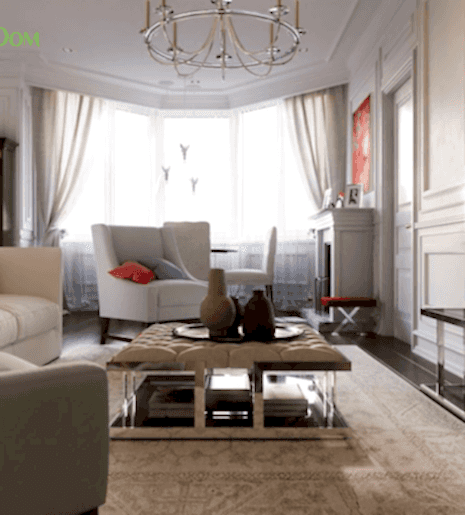 Ремонт трехкомнатной квартиры 135 кв. м в классическом стиле. Фото проекта