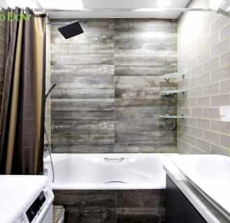 Ремонт трехкомнатной квартиры 81 кв. м в стиле лофт. Фото проекта