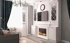 Дизайн интерьера 1-комнатной квартиры 44 кв.м. по адресу г. Звенигород, ул. Садовая, д. 6, ЖК «Заречье». Фото 1