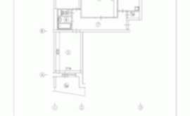 Перепланировка 3-комнатной квартиры 60 кв.м. по адресу г. Алматы, ул. Полимерная, д. 7. Фото 1