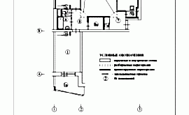 Перепланировка 3-комнатной квартиры 60 кв.м. по адресу г. Алматы, ул. Полимерная, д. 7. Фото 2