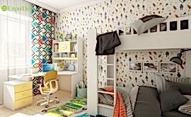 Дизайн интерьера четырехкомнатной квартиры 123 кв.м. по адресу г. Алматы, ул. Зоологическая, д. 30, к. 2. Фото 3