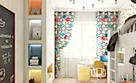 Дизайн интерьера четырехкомнатной квартиры 123 кв.м. по адресу г. Алматы, ул. Зоологическая, д. 30, к. 2. Фото 4