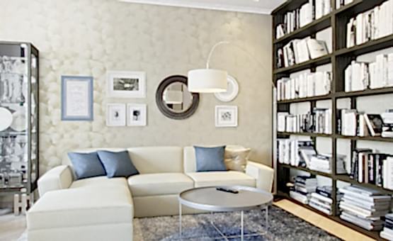 Дизайн интерьера трехкомнатной квартиры 95 кв.м. по адресу г. Алматы, ул. Маршала Захарова, д. 3, ЖК «Маршала Захарова 7». Фото 1