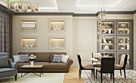 Дизайн интерьера трехкомнатной квартиры 82 кв.м. по адресу г. Алматы, пр. Вернадского, д. 105, корп. 4, ЖК «Елена». Фото 1