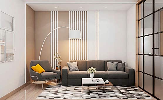 Дизайн интерьера четырехкомнатной квартиры