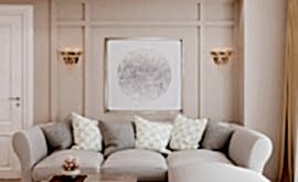 Дизайн интерьера трехкомнатной квартиры 83 кв.м. по адресу г. Алматы, Солдатский пер., 10, ЖК Лефортово. Фото 2