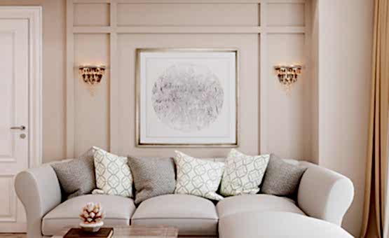 Дизайн интерьера трехкомнатной квартиры 83 кв.м. по адресу г. Алматы, Солдатский пер., 10, ЖК Лефортово. Фото 2