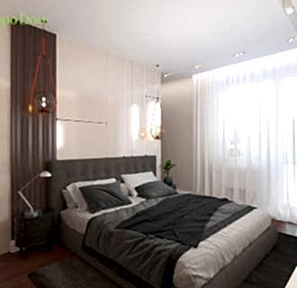 Дизайн двухкомнатной квартиры 70 кв. м в современном стиле. Фото проекта