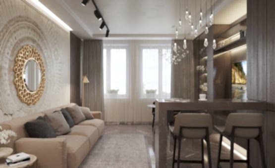 Дизайн интерьера 2-комнатной квартиры