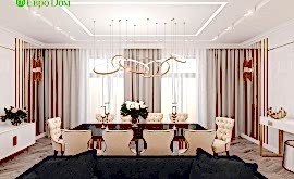 Дизайн интерьера четырехкомнатной квартиры 209 кв.м. по адресу г. Махачкала. Фото 1