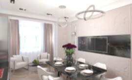 Дизайн интерьера четырехкомнатной квартиры 209 кв.м. по адресу г. Махачкала. Фото 4