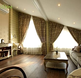 Ремонт загородного дома 315 кв. м в современном стиле. Фото проекта