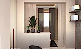 Дизайн интерьера 1-комнатной квартиры 41 кв.м. по адресу г. Красногорск, ул. Истринская, 13А. Фото 1