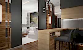 Дизайн интерьера квартиры в новостройке 93 кв.м. по адресу г. Алматы, ул. Мельникова, д. 3, корп. 2. Фото 4