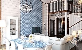 Дизайн интерьера дома 100 кв.м. по адресу г. Домодедово, д. Юсупово, ул. Прилесная, КП Юсупово Лайф Парк. Фото 4