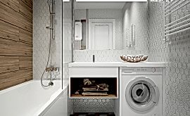 Дизайн интерьера квартиры в новостройке 63 кв.м. по адресу Москвовская область, ДО Суханово, корп. 3. Фото 3