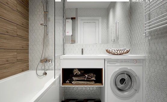 Дизайн интерьера квартиры в новостройке 63 кв.м. по адресу Москвовская область, ДО Суханово, корп. 3. Фото 3