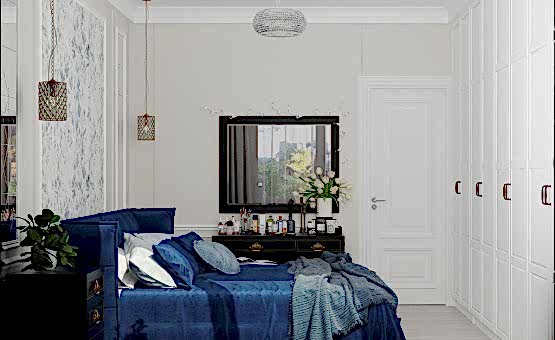 Дизайн интерьера 2-комнатной квартиры 60 кв.м. по адресу г. Алматы, Астрадамский пр-д, д. 4а, к. 2, ЖК Северные ворота. Фото 1