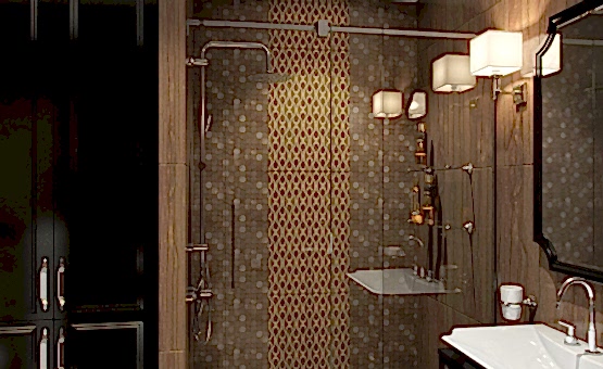 Дизайн интерьера квартиры в новостройке 120 кв.м. по адресу г. Алматы, Измайловский проезд, д. 10, корп. 2, ЖК Виноградный. Фото 3