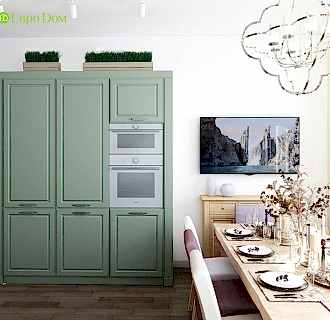 Дизайн трехкомнатной квартиры 86 кв. м в современном стиле. Фото проекта