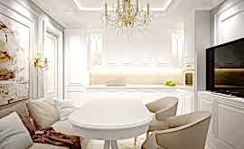 Дизайн интерьера квартиры 60 кв.м. по адресу г. Алматы, ул. Святозерская. Фото 1