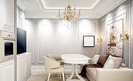 Дизайн интерьера квартиры 60 кв.м. по адресу г. Алматы, ул. Святозерская. Фото 2