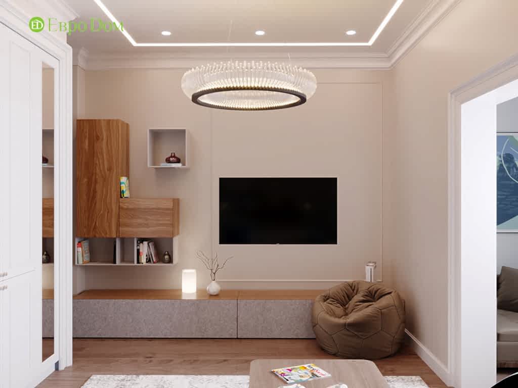 Дизайн 4-комнатной квартиры в современном стиле. Фото 04