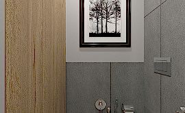 Дизайн интерьера 1-комнатной квартиры 40 кв.м. по адресу г. Алматы, ул. Новодмитровская, д 2, ЖК Савеловский Сити. Фото 4