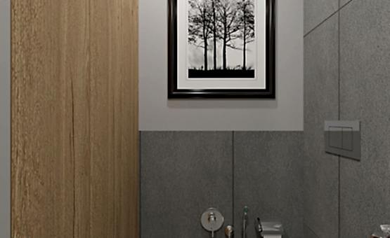 Дизайн интерьера 1-комнатной квартиры 40 кв.м. по адресу г. Алматы, ул. Новодмитровская, д 2, ЖК Савеловский Сити. Фото 4