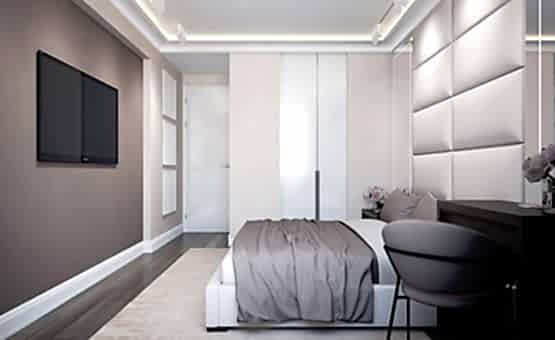 Дизайн интерьера квартиры в новостройке 85 кв.м. по адресу г. Мытищи, проспект Астрахова, 12а. Фото 4