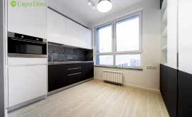 Ремонт однокомнатной квартиры 42 кв.м. по адресу г. Алматы, Корабельная, д. 13, ЖК Ривер Парк. Фото 1