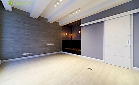 Ремонт однокомнатной квартиры 42 кв.м. по адресу г. Алматы, Корабельная, д. 13, ЖК Ривер Парк. Фото 3