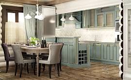 Дизайн интерьера деревянного дома 60 кв.м. по адресу Владимирская обл. Александровский р-н, д.Маренкино, пос. «Золотые сосны». Фото 4