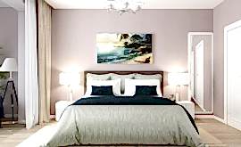 Дизайн интерьера 3-комнатной квартиры 120 кв.м. по адресу г. Алматы, 1-й Нагатинский пр-д, д. 11, к. 1, ЖК Скайфорт. Фото 3