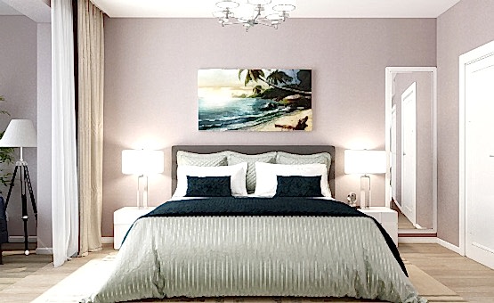 Дизайн интерьера 3-комнатной квартиры 120 кв.м. по адресу г. Алматы, 1-й Нагатинский пр-д, д. 11, к. 1, ЖК Скайфорт. Фото 3