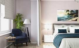 Дизайн интерьера 3-комнатной квартиры 120 кв.м. по адресу г. Алматы, 1-й Нагатинский пр-д, д. 11, к. 1, ЖК Скайфорт. Фото 2