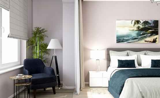 Дизайн интерьера 3-комнатной квартиры 120 кв.м. по адресу г. Алматы, 1-й Нагатинский пр-д, д. 11, к. 1, ЖК Скайфорт. Фото 2