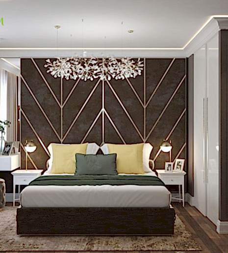 Дизайн четырехкомнатной квартиры 115 кв. м в стиле неоклассика. Фото проекта